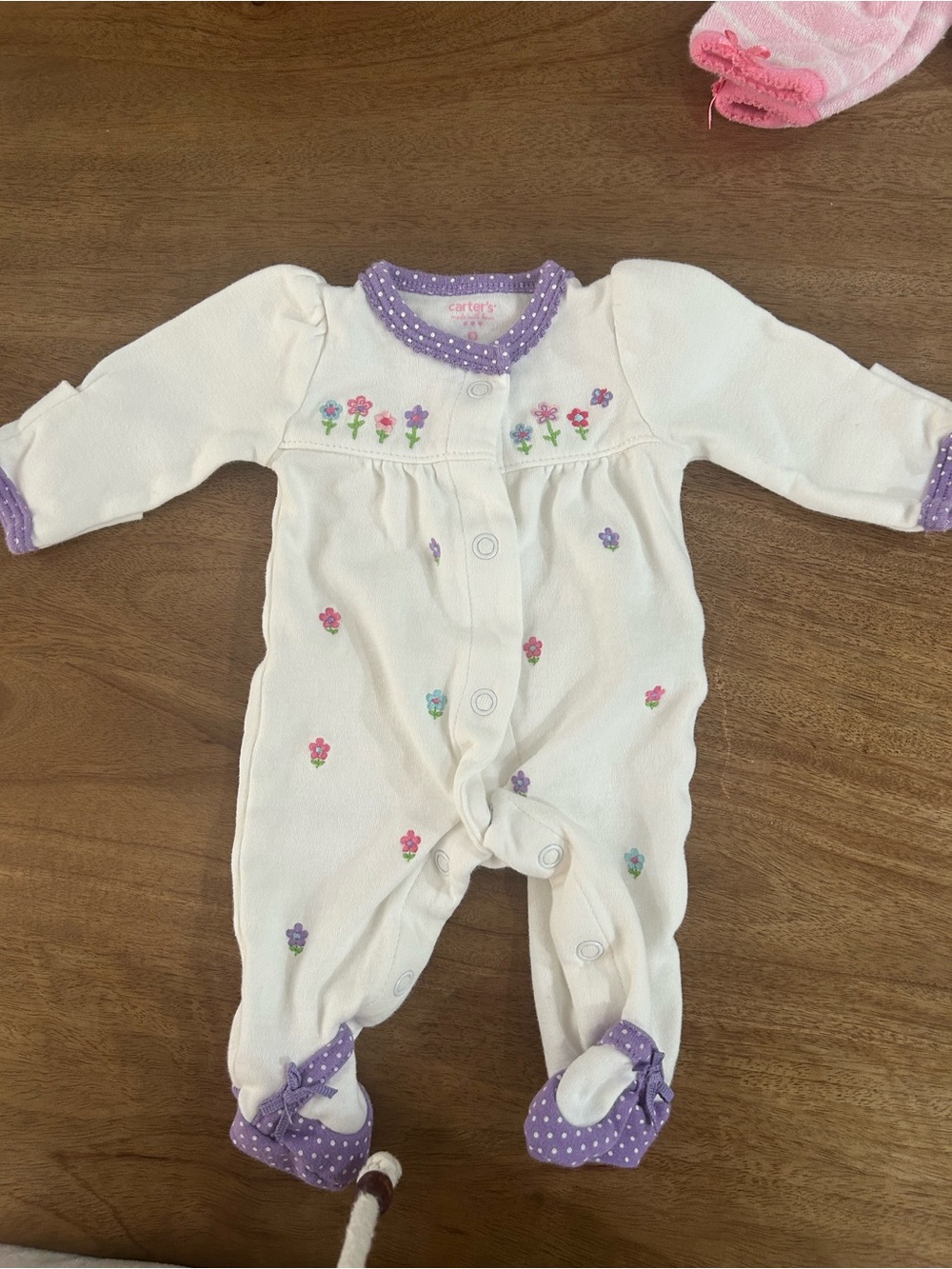 Newborn and Premie Baby Girl 6 Pieces Bundle - Picture 8 of 16